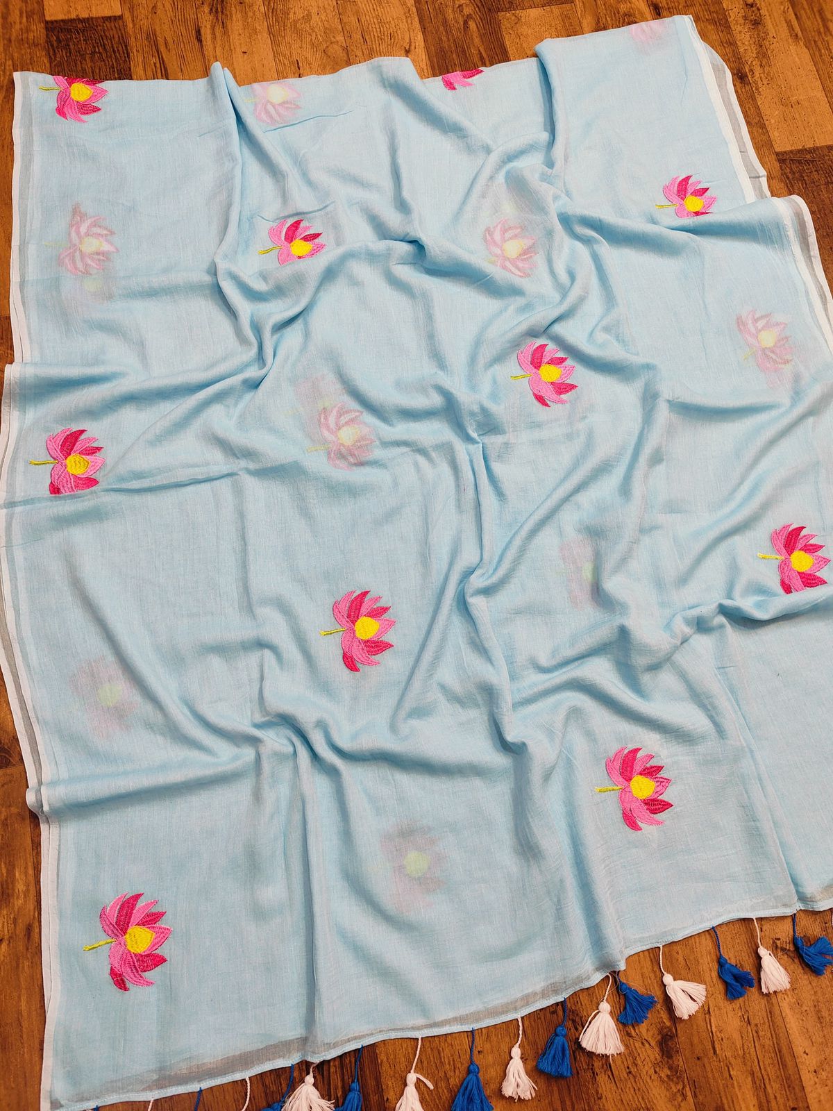 HOK8501 - Komal - Light Blue - House of Kateelam
