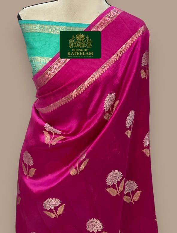 HOK8602 - Dhruvi - Rani Pink - House of Kateelam