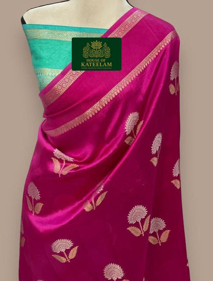 HOK8602 - Dhruvi - Rani Pink - House of Kateelam