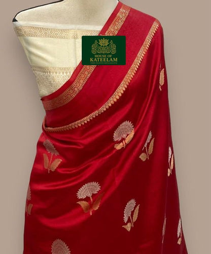 HOK8604 - Dhruvi - Red - House of Kateelam