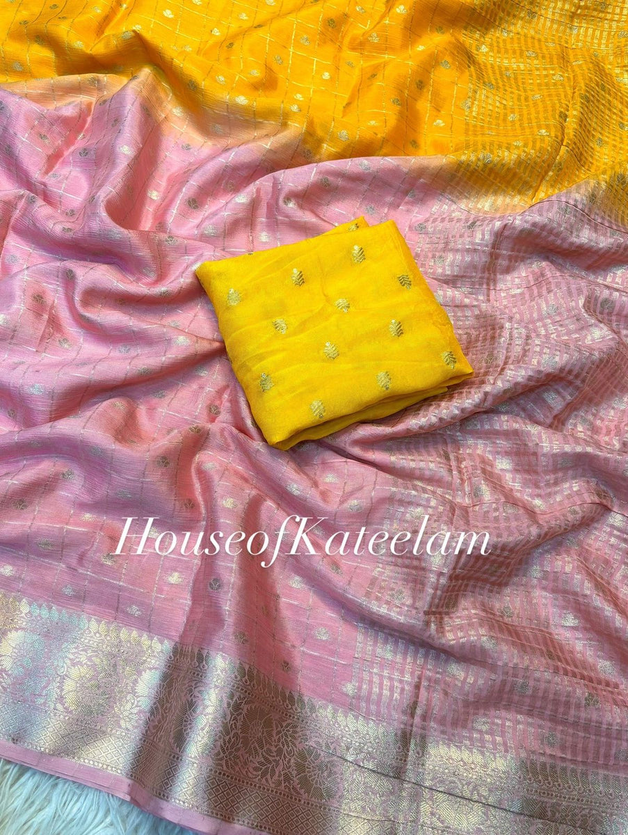 HOK8701- Anya- Pink & Yellow