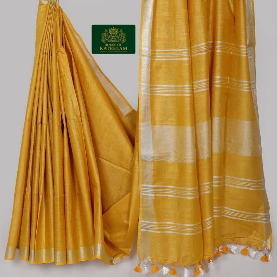 HOK8801 - Prachi - Yellow - House of Kateelam