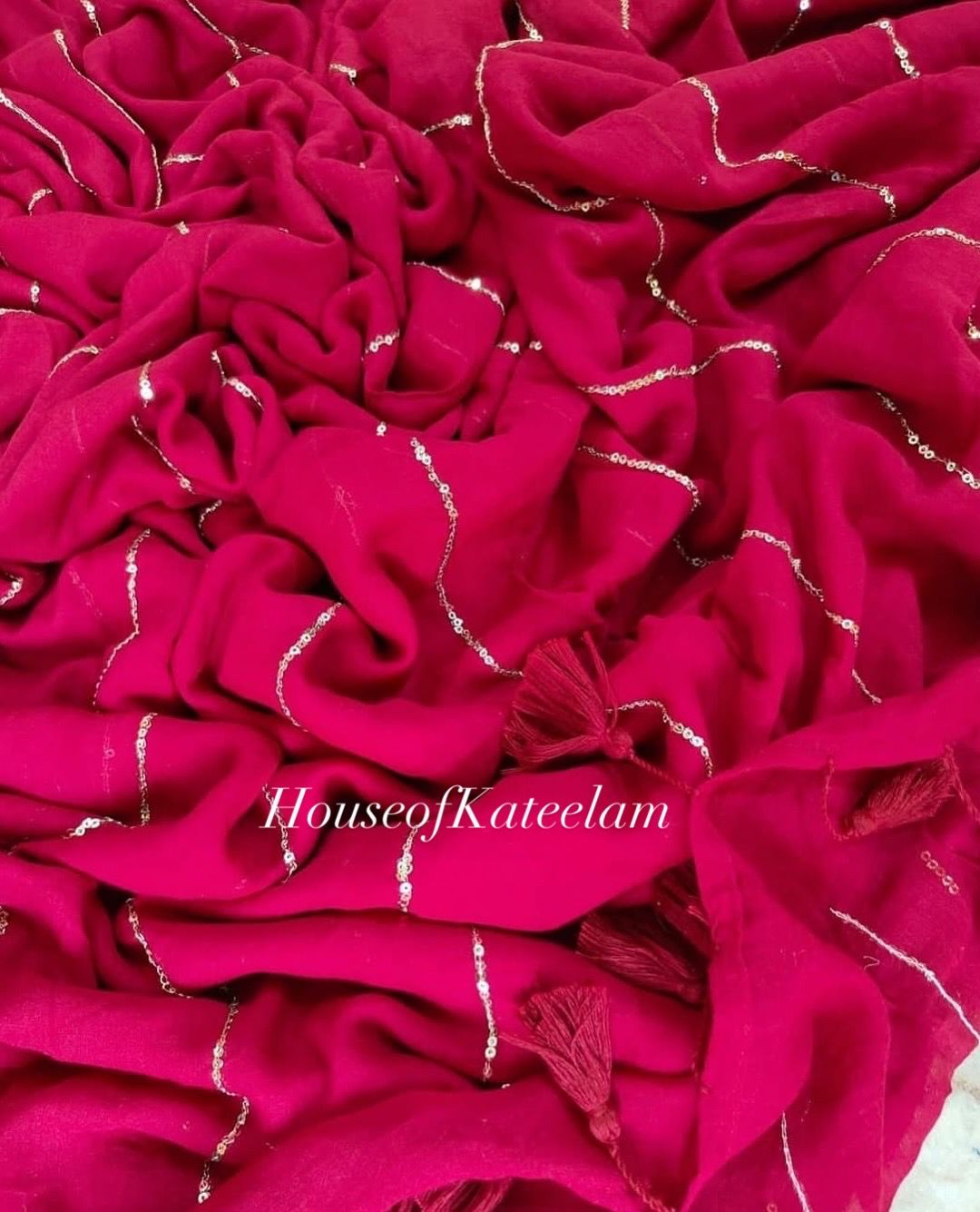 HOK9001 - RUMI - Rani Pink - House of Kateelam