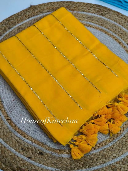 HOK9002 - RUMI - Yellow - House of Kateelam