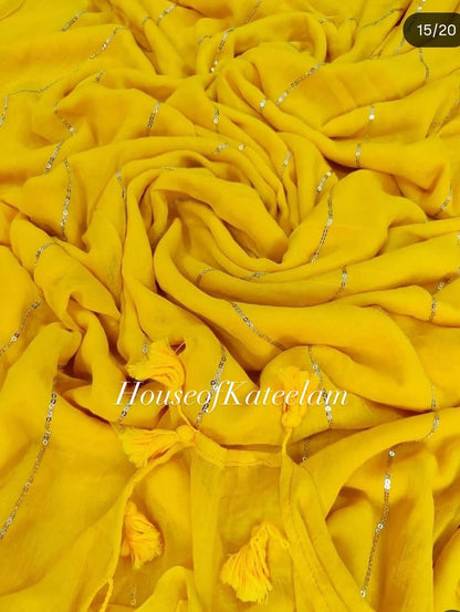 HOK9002 - RUMI - Yellow - House of Kateelam