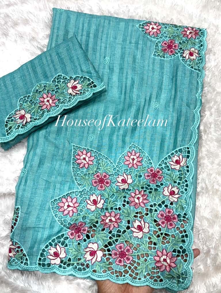 HOK9104 - Ishwari - Blue - House of Kateelam