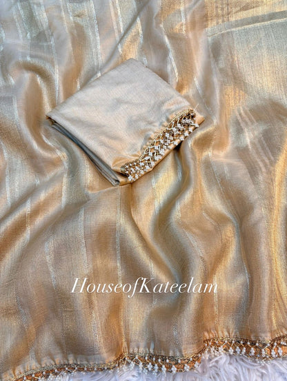 HOK9202 - Vaani - Ivory White - House of Kateelam