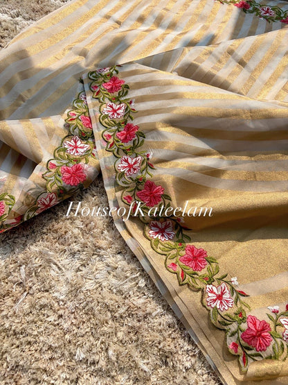 HOK9301 - Madhu - Dark & Light Gold - House of Kateelam