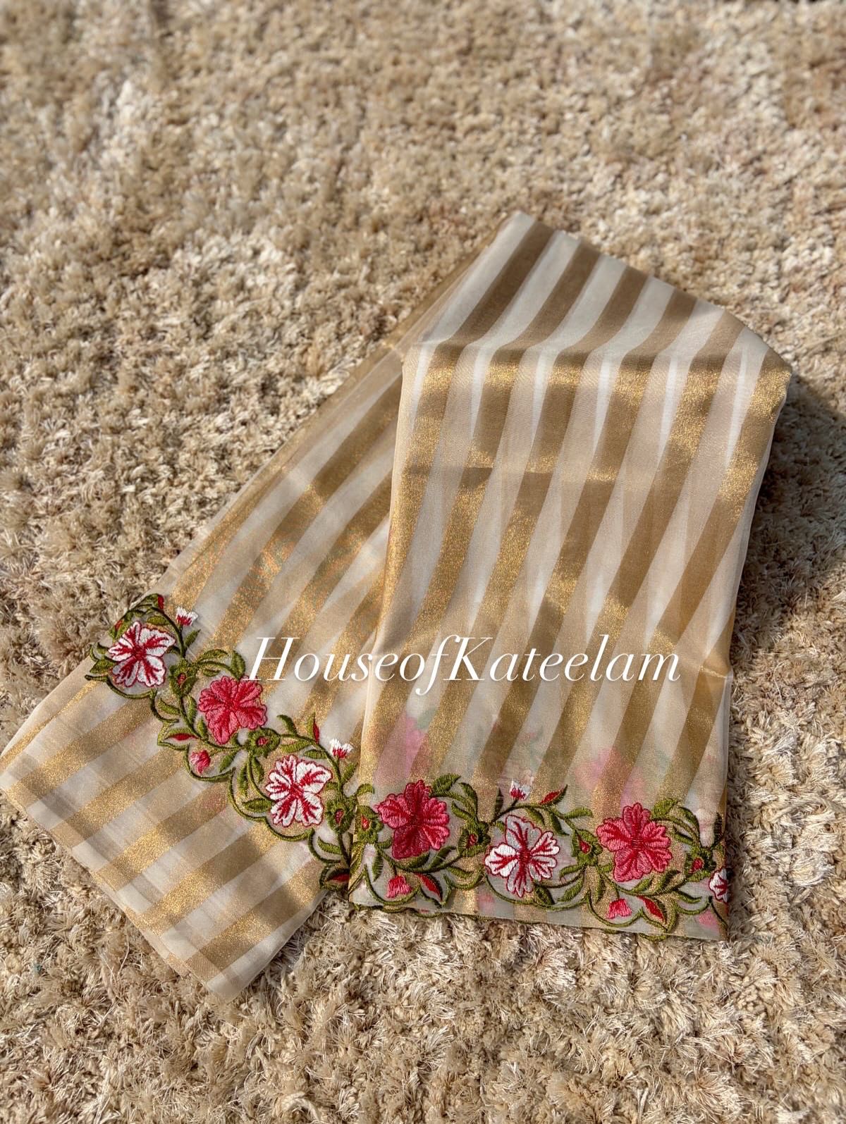 HOK9301 - Madhu - Dark & Light Gold - House of Kateelam