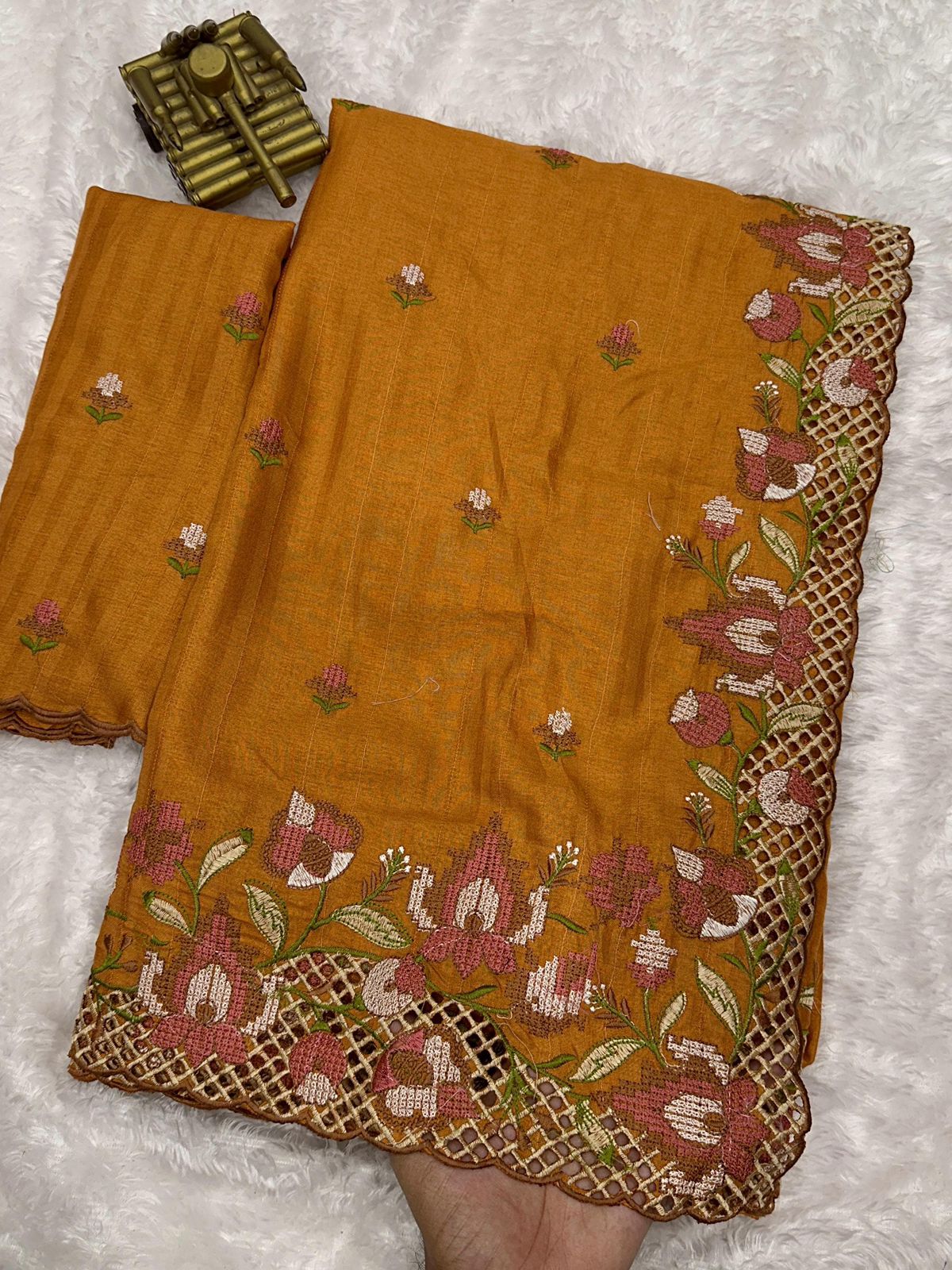 HOK9802 - Shivanjali - Brown - House of Kateelam