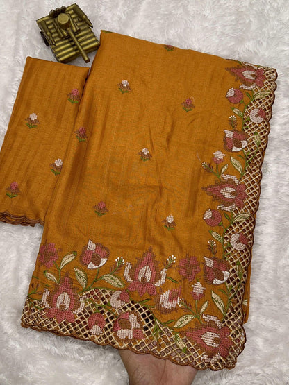 HOK9802 - Shivanjali - Brown - House of Kateelam