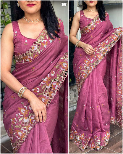 HOK9804 - Shivanjali - Orchid Pink - House of Kateelam