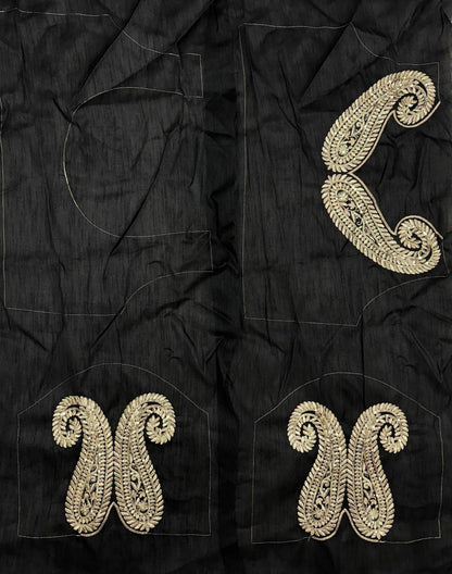 HOK9901 - Leena - Black & Gold - House of Kateelam