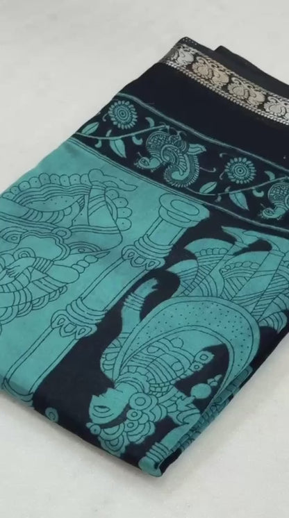 HOK117-02- Kamakshi- Black & Blue